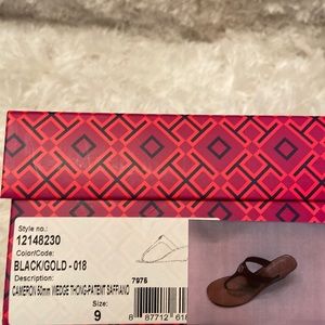 Tory Burch Cameron Wedge Thong